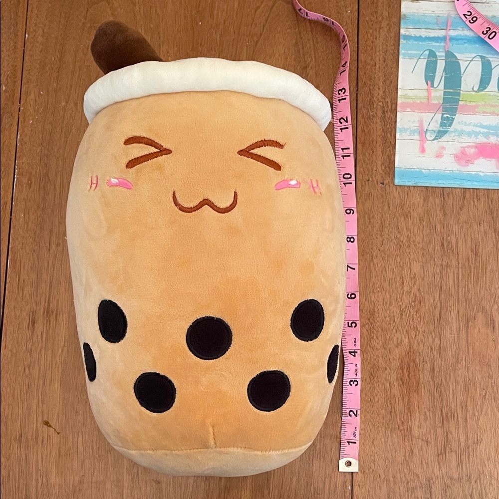 Cute Boba Tea Plush Pillow